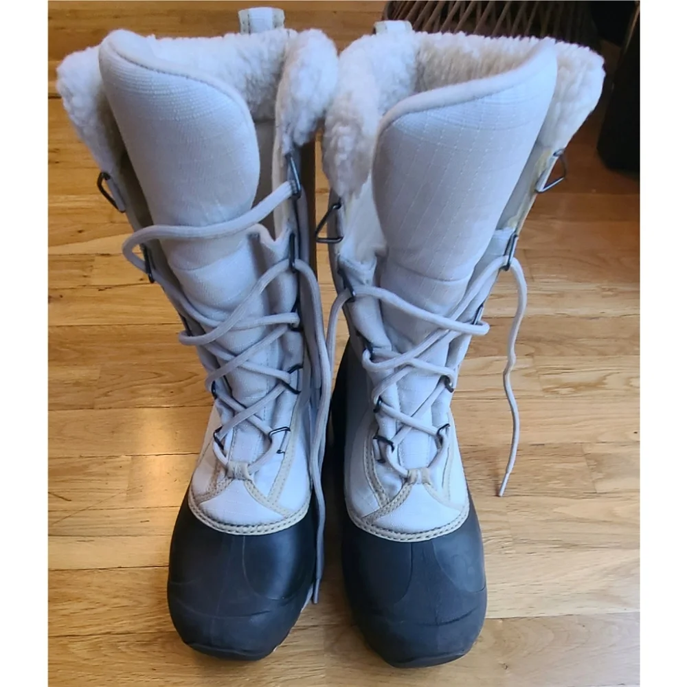 Sorel Cumberland Boot Turtle Dove 9.5 Hiking Cabincore Travel Gorpcor